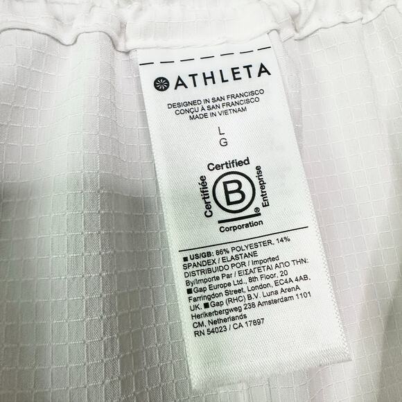 Athleta Boundless Tank bright white adjustable sleeveless women’s size large - Picture 10 of 14